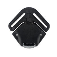 Cinturón De Seguridad Para Coche Clip De Seguridad Infantil Fijo En Negro Correa De Cinturón Con Cierre De Pecho Para Niños Accesorio De Cinturón De Seguridad EAFC - details 3