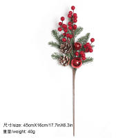 Adorno De Navidad 30CM Árbol De Navidad Ornamento De Nieve Pino Para Decoración Del Hogar Regalos De Año Nuevo Accesorio De Guirnalda - details 9