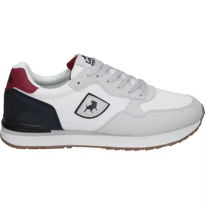 LOIS | Zapatillas Lois para Hombre – Deportiva en Color Blanco con Detalles – Sneakers con Cordones – Cómodas y Versátiles – Estilo Casual – Atemporal – Modelo 64401 - 1