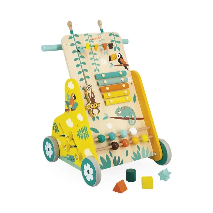 Juguetes Andadores Janod Caminador Multiactivo Multicolor - 1