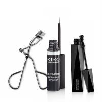 Pack rutina maquillaje KIKO MILANO eye set: Eyelash Curler + Extra Sculpt Volume Mascara+ Definition Waterproof Eyeliner - details 0
