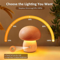 Lámpara De Noche LED INS Con Interruptor Táctil En Madera Estilo Búho Colgante Para Dormitorio Y Habitación De Niños Luz De Mesa Decorativa Para Dormir - details 4