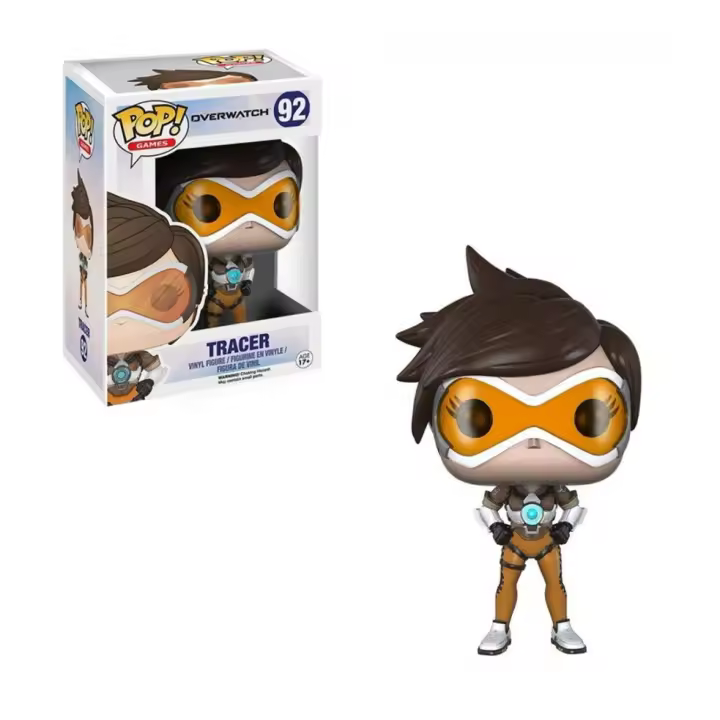 Figura Funko POP Games 92 Overwatch: Tracer - 1