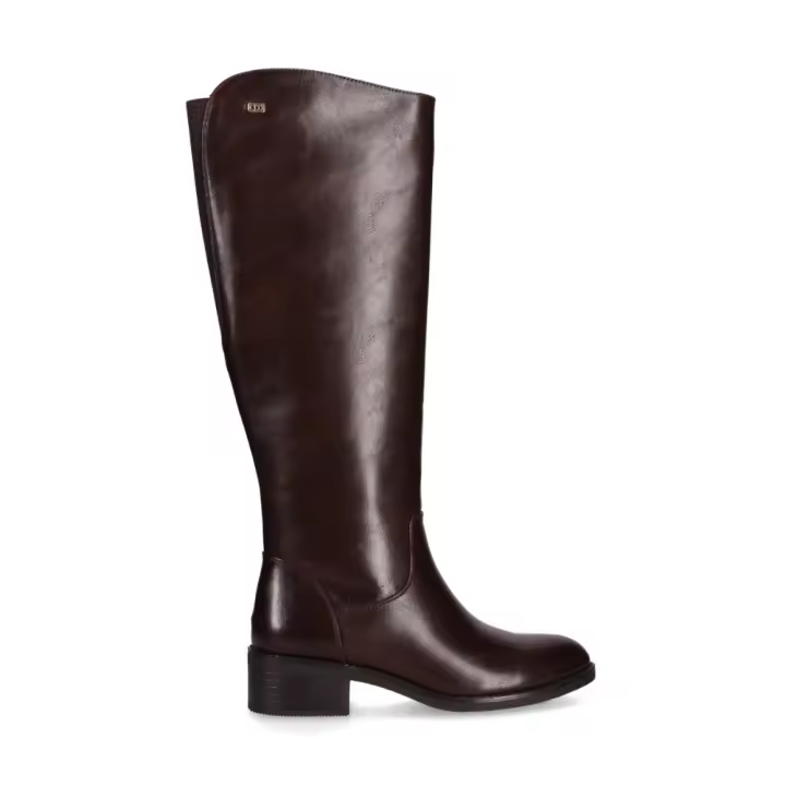 Chika10 Bota Alta Para Mujer Enara 01 Color Marron - 1