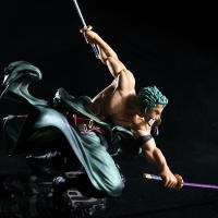 Figura De Acción Anime One Piece 10cm Roronoa Zoro Triple Hoja Sa-Maximum PVC Colección Modelo Juguetes Muñeca Regalo Para Niños - details 3