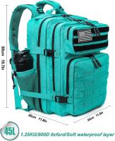 Mochila Táctica Grande 45L 3P Para Senderismo Y Camping Bolsa De Deporte Al Aire Libre Impermeable Rucksack De Escalada - details 11
