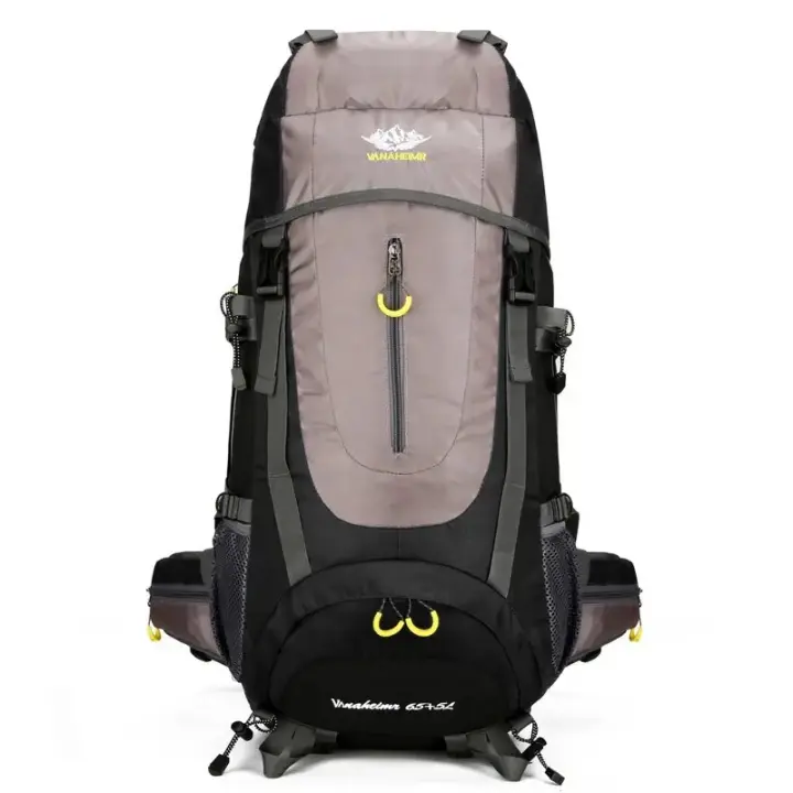 Prowalk-TEC 4 Mochila de Montañismo y Camping de 65 a 70 Litros, Tu Compañero para Aventuras y Actividades al Aire Libre, Camino - 1