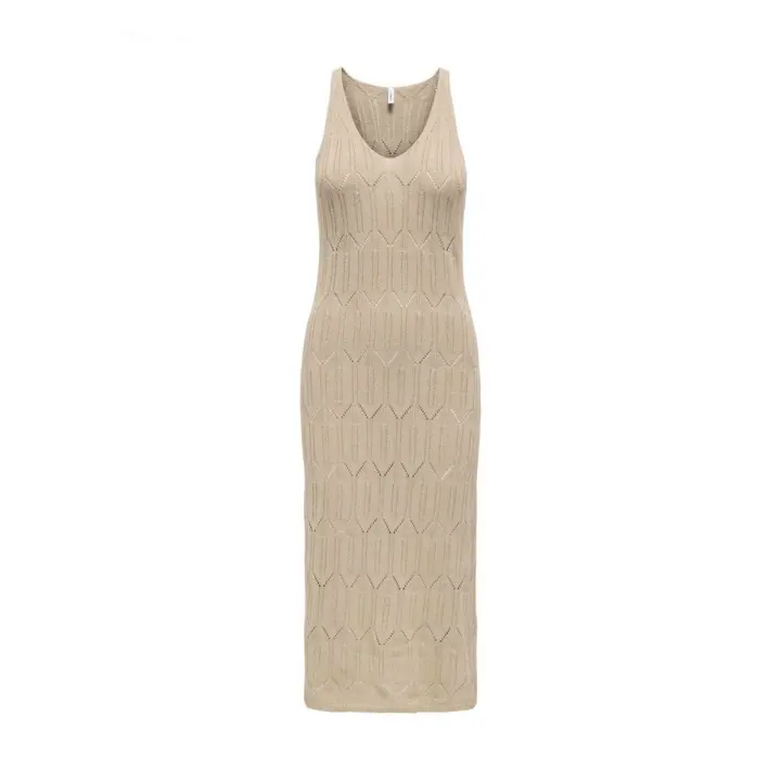 Vestidos marca Only modelo 15344396-Beig para mujer en color beig - 1