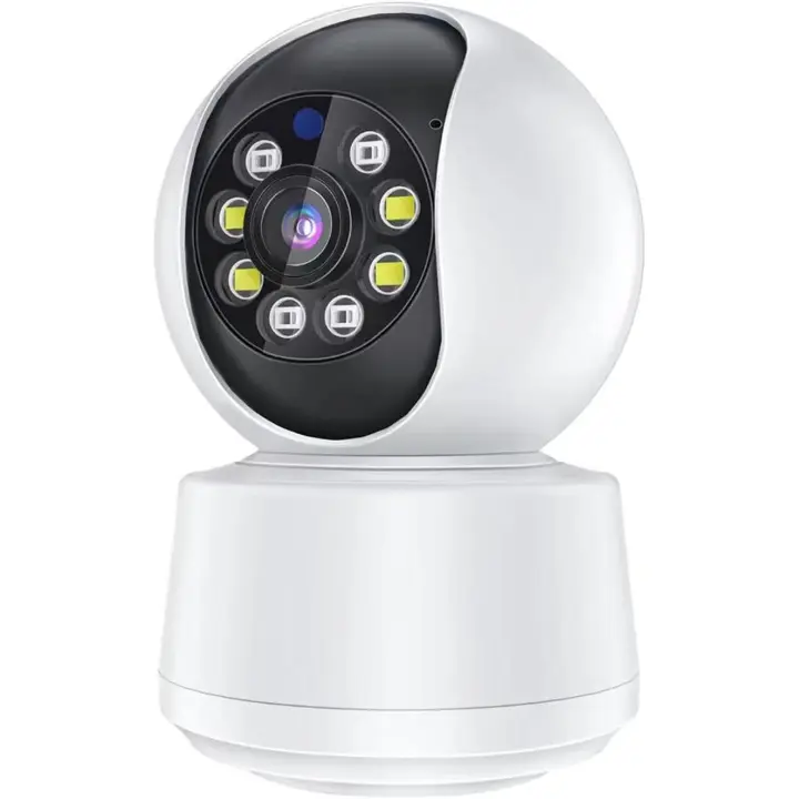 BIT Cámara de seguridad WiFi para interiores 2K, cámara WiFi con movimiento panorámico e inclinación de 360° de 2,4 GHz/5 GHz para seguridad del hogar - 1