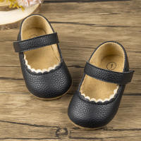 Zapatos De Bebé Niña Princesa Vestido PU Suela De Goma Antideslizante Nudo Mariposa Infantil Cuna Primeros Pasos Niña Recién Nacida - details 14