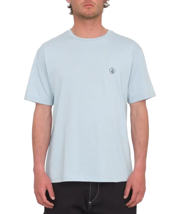 Camiseta de manga corta Volcom Circle Blanks Hth - Celestial Blue - 1