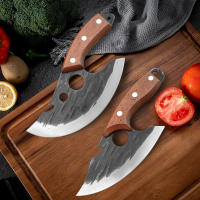 Cuchillo Multifuncional De Cocina Acero Inoxidable Forged Cuchillo De Carne Boning Con Abrebotellas Y Funda Para Cocina - details 12