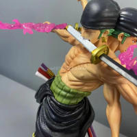 Figura De Acción Zoro Clásica One Piece Roronoa Zoro Modelo Flow Shura Serie 40cm PVC Adorno De Escritorio Juguetes GK Regalos Para Hombres Y Mujeres - details 20
