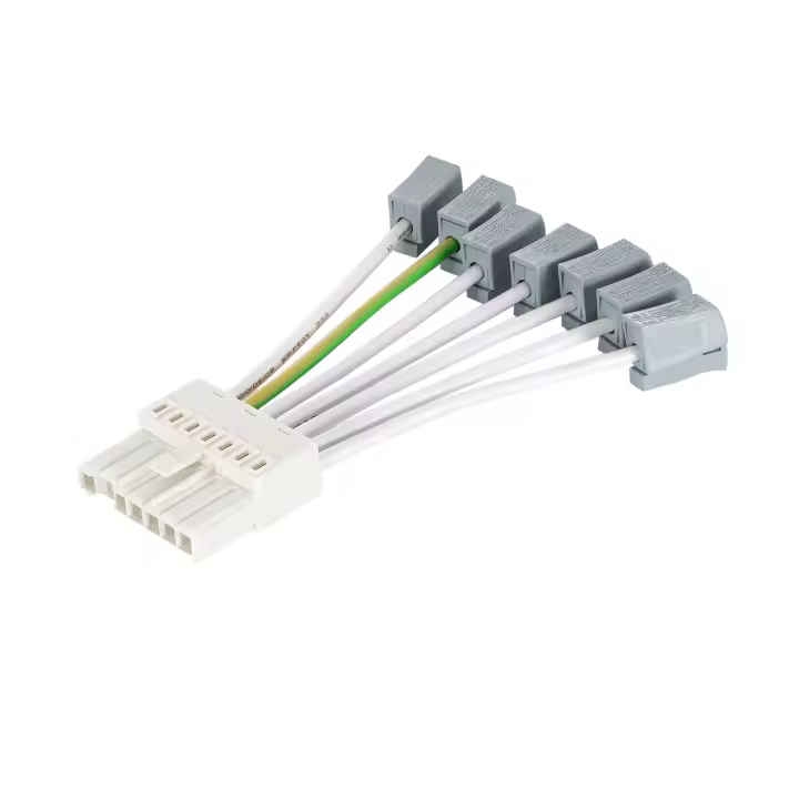Ledkia Conector a Red para Módulo Lineal LED Trunking Retrofit Universal System Blanco - 1