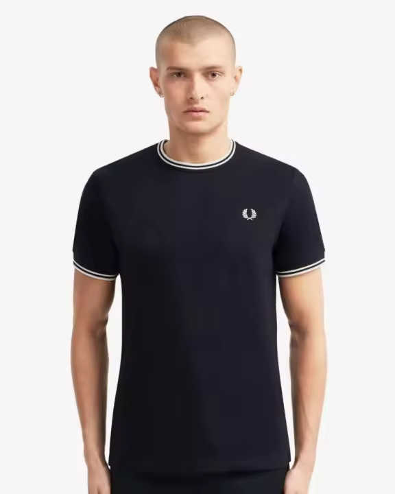 FRED PERRY M1588  Camisetas Manga corta Hombre Azul - 1
