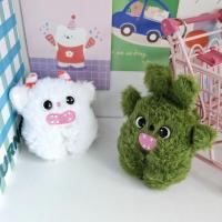 Muñeco De Peluche Conejo Y Monstruo Pequeño Para Niños Bolsa De Escuela Colgante Para Coche Llavero De Peluche Suave Para Jóvenes Y Adultos - details 5