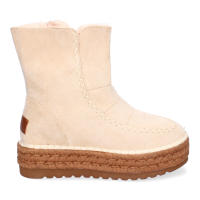 Davinia Shoes Botines para Mujer, Comodas y Elegantes, Estilo Moderno, Forradas de Pelo, Detalle en Costuras y cierre de Cremallera Lateral. Shoes&Blues.es YZ23-43-Beige - details 1