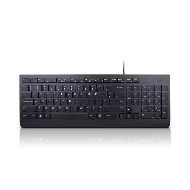 TECLADO LENOVO USB ESSENTIAL CORDED USB - 1