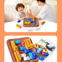 Juego De Estrategia Montessori Para Niños With Coche En Movimiento Desafío De Rompecabezas Y Desbloqueo De Carreras Para El Desarrollo Inteligente Y La Formación Del Pensamiento - details 3