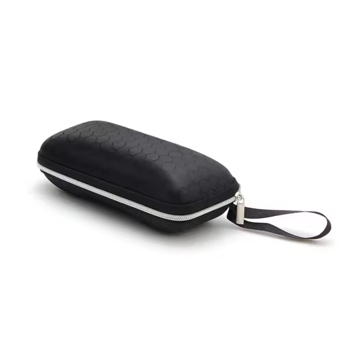 Estuche Para Gafas Y Solares Unisex Con Correa Y Cremallera Caja De Almacenamiento Portátil Para Hombres Y Mujeres - 1