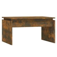vidaXL Mesa de centro madera contrachapada 68x50x38 cm Blanco, Negro, Gris Mesita de Salón o Comedor o Auxiliar Mesa de Café Meuble Salón - details 2