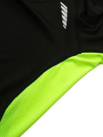 Camiseta Deportiva De Secado Rápido Para Hombres Algodón Poliéster Estiramiento Alto Transpirable Compresión Wicking De Humedad Capa Básica Para Gimnasio Y Running Al Aire Libre - details 3