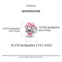 Encantadores Colgantes De Animales De Plata Para Mujer Joyería De Pulsera Y Collar Con Encantos De Pingüino Y Aguacate Pulsera De Bangle - details 23