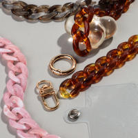 Lanyard De Teléfono Portátil 120cm Con Diseño De Bisección Antipérdida Correa Para El Cuello De Colorido Acrílico Accesorios Para Teléfonos Móviles Regalos Para Exteriores - details 5
