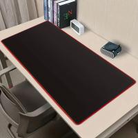 Alfombrilla De Ratón Para Oficina Tamaño Grande Deportiva Electrónica Negra Con Borde De Fijación Precisión Matriz De Escritorio - details 3