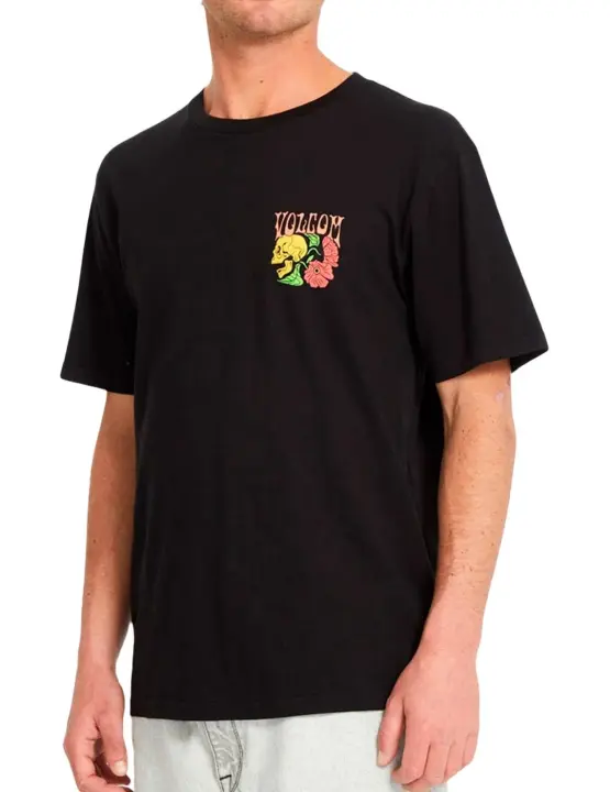 Camiseta Volcom Tooflow Negro - 1