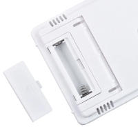 Medidor De Temperatura Y Humedad HTC-1 LCD Estación Meteorológica Interior Exterior Con Reloj Thermómetro Y Higrómetro - details 3