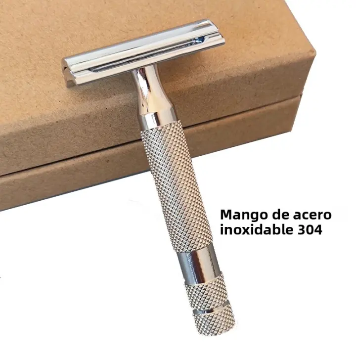 Afeitadora De Seguridad Doble Faja T7-SE De Dscosmetic En Aleación De Zinc Para Hombres Originales En China - 1
