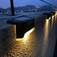 Lámpara Solar LED Para Escaleras Impermeable Para Jardín Exterior Teraza Luz De Noche Para Pasaje Guardarriel Escalón - details 2