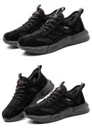 Zapatos De Seguridad Para El Verano Para Hombres Con Protección De Acero Y Mesh Transpirable Zapatos De Trabajo Ligeros Y Antideslizantes Para Construcción - details 9