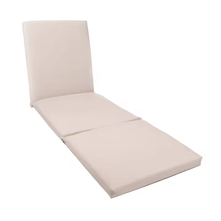 COJIN CAMA DESENFUNDABLE BEIGE 185x55x6 CM - 1