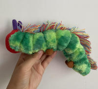 Muñeco De Peluche Auténtico 3 Patrones El Muy Hambriento Mariposa De Eric Carle Regalos Para Niños Y Niñas Edad Recomendada 3-18 Años Relleno De Algodón PP Tamaño 20CM - details 3