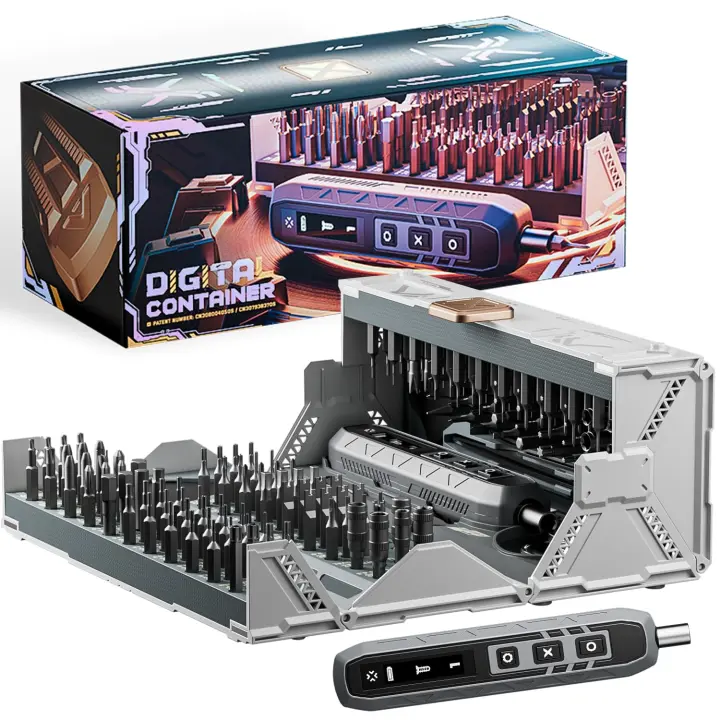 Juego De Destornilladores Eléctricos De Precisión 180 En 1 Con 3 Modos De Torque Y 160 Piezas Magnéticas Herramienta De Reparación Cordless Para iPhone PC Cámara - 1