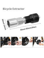 Herramienta De Reparación De Bicicleta Extractor De Engranaje De Bajo Bracket Herramienta De Remoción De Eje De Pedal Y Cardán De Acero Carbono - details 2