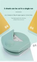 Cortador De Esquinas Plástico Herramienta De Manualidades Para Scrapbooking Corte Y Redondeo De Papel Cortador De Esquinas Para Papel - details 7