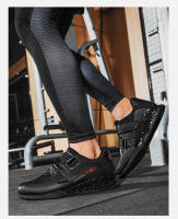 Zapatos De Levantamiento De Pesas Para Hombres Antideslizantes De Alta Calidad Deportivas Para Entrenamiento Y Squat Deadlift Material Superior Microfibra Y Mesh - details 7