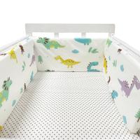 Parachoques de Algodón Gruesto para Cuna de Bebe, protector de cuna de una Pieza, cojines, decoración de Cama para habitación de recien nacidos,Parachoques para Cama de Bebe, pieza de Protección - details 4