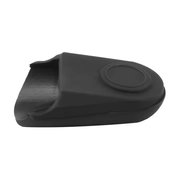 Tapa de goma para clarinete y saxofón, protector de Punta delicada, color negro - 1