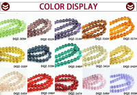 65Pcs/Lot 96Facets Redondas De 8mm Cuentas De Cristal Vidrio Pulidas Para Fabricación De Joyas DIY Pulseras Accesorio De Bordado - details 4