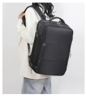 Mochila informal sencilla y multifuncional, bolso portátil para computadora portátil de gran capacidad, bolso ligero y versátil. - details 12