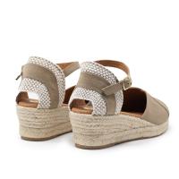 Alpargatas de mujer TINA KIZ 54S-3/25AREN VALENCIANA CORREITA SUEDE ARENA 34921 25V - details 1