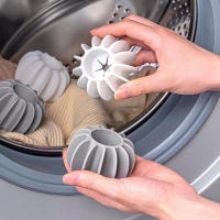 Bolas De Limpieza Mágicas Para Lavadora 5 Anti-Enredo Y Descontaminación Especial Para Máquina De Lavar Ropa - details 1