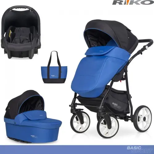 RIKO - Carrinho multifuncional BASIC SPORT + CARLO Racing Blue - 1