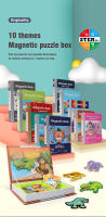 Libro Inteligente Montessori Para Niños Con Rompecabezas 3D De Dibujos Animados Juguete Educativo De Entrenamiento Cerebral Regalo De Cumpleaños Para Niños - details 0