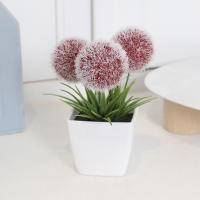 1SET De 6PC Mini Plantas Artificiales Bonsái Para Decoración De Hogar Oficina Restaurante Tienda Escritorio Estante - details 2