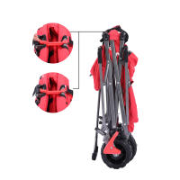 AREBOS Carro de Mano con Techo Plegable y Bolsa XXL | Ruedas Giratorias de 360° - details 20